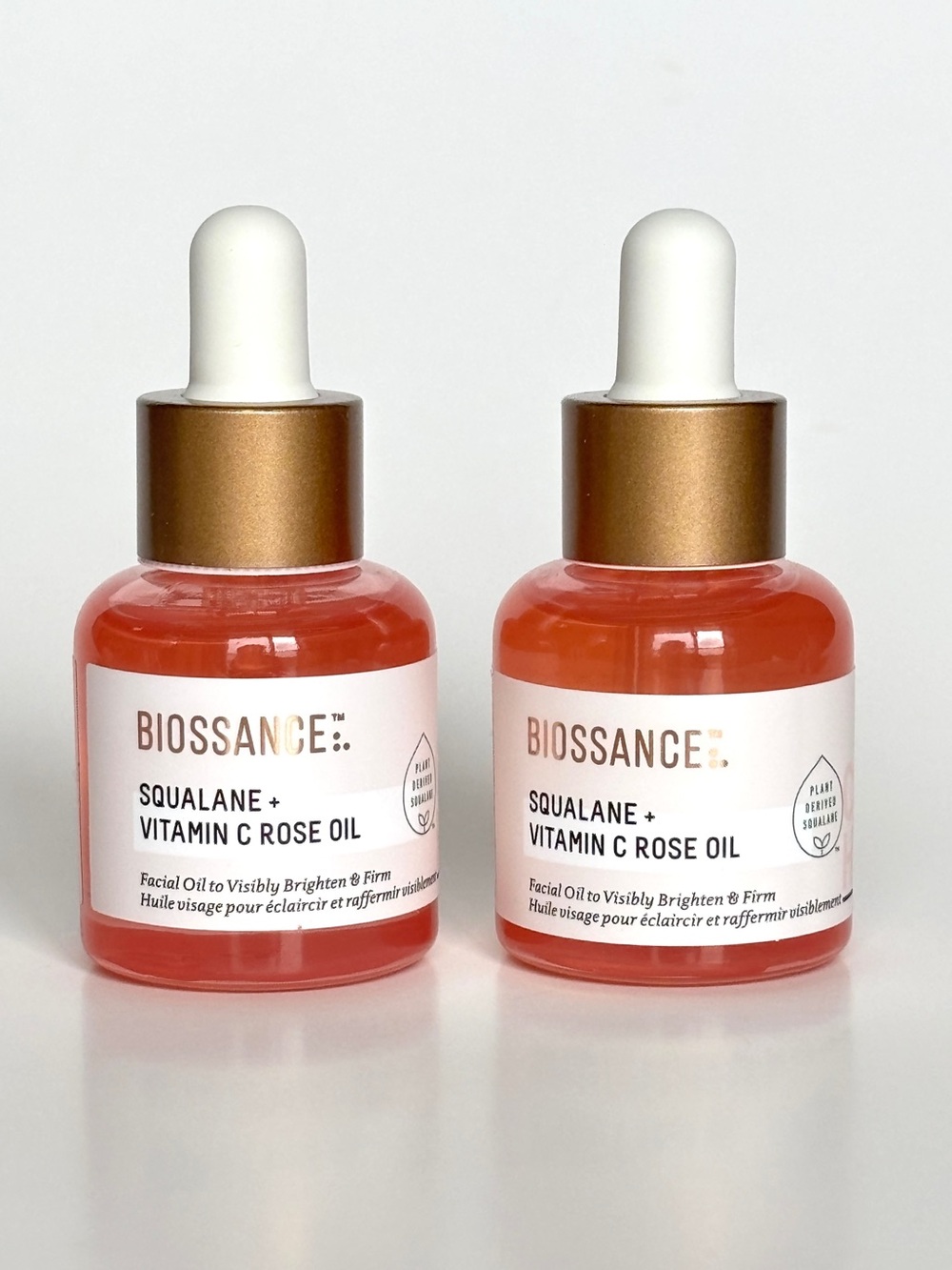 Biossance Vitamin C Rose Brightening and Firming Face Oil + Squalane